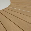 Alanya pyöreä terassipöytä 150 cm, harmaa