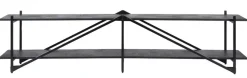Amsterdam Piega TV-taso 220cm, tummanharmaa