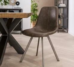 Amsterdam ruokatuoli, taupe