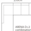 Arena Avokulmasohva, eri värejä!