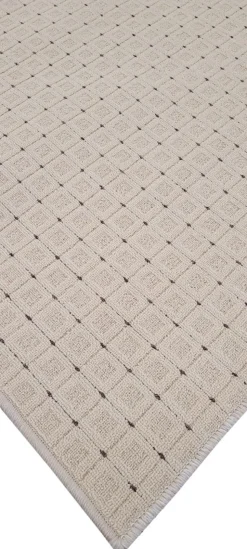 Campus käytävämatto 120 cm luonnonvalkoinen