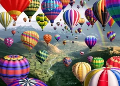 Canvastaulu 100 x 140 x 4 cm Balloonland 1
