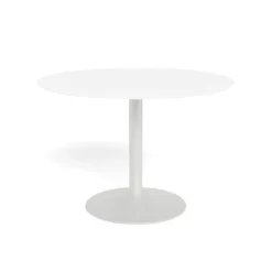 Eira pyöreä ruokapöytä 110cm, valkoinen