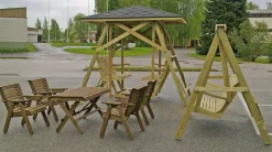 Grön penkki ulkokäyttöön