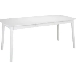 Hans K Verona-ellipsi ruokapöytä 137cm, valkoinen