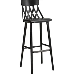 Hans K Y5-baarituoli, 74cm musta