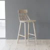 Hans K Y5-baarituoli, 74cm valkolakattu