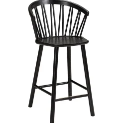 Hans K ZigZag baari nojatuoli 63cm, musta