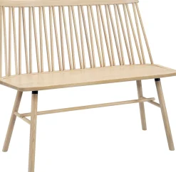 Hans K ZigZag penkki, valkoöljytty tammi