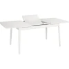 Hans K ZigZag Ruokapöytä BF 140cm, valkoinen