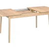 Hans K ZigZag Ruokapöytä BF 127cm, valkoöljytty tammi
