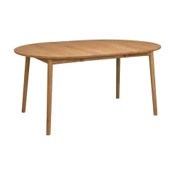 Hans K ZigZag Ruokapöytä pyöreä 110cm, tammi