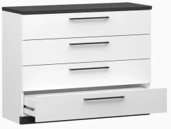 Havi lipasto 4-laatikolla 90cm, eri värejä