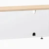 Havi TV-taso 135cm ovella- ja lasilaatikoilla, eri värejä