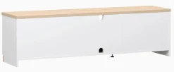 Havi TV-taso 135cm ovella- ja lasilaatikoilla, eri värejä
