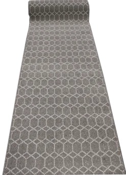 Helmi käytävämatto 80 cm harmaa