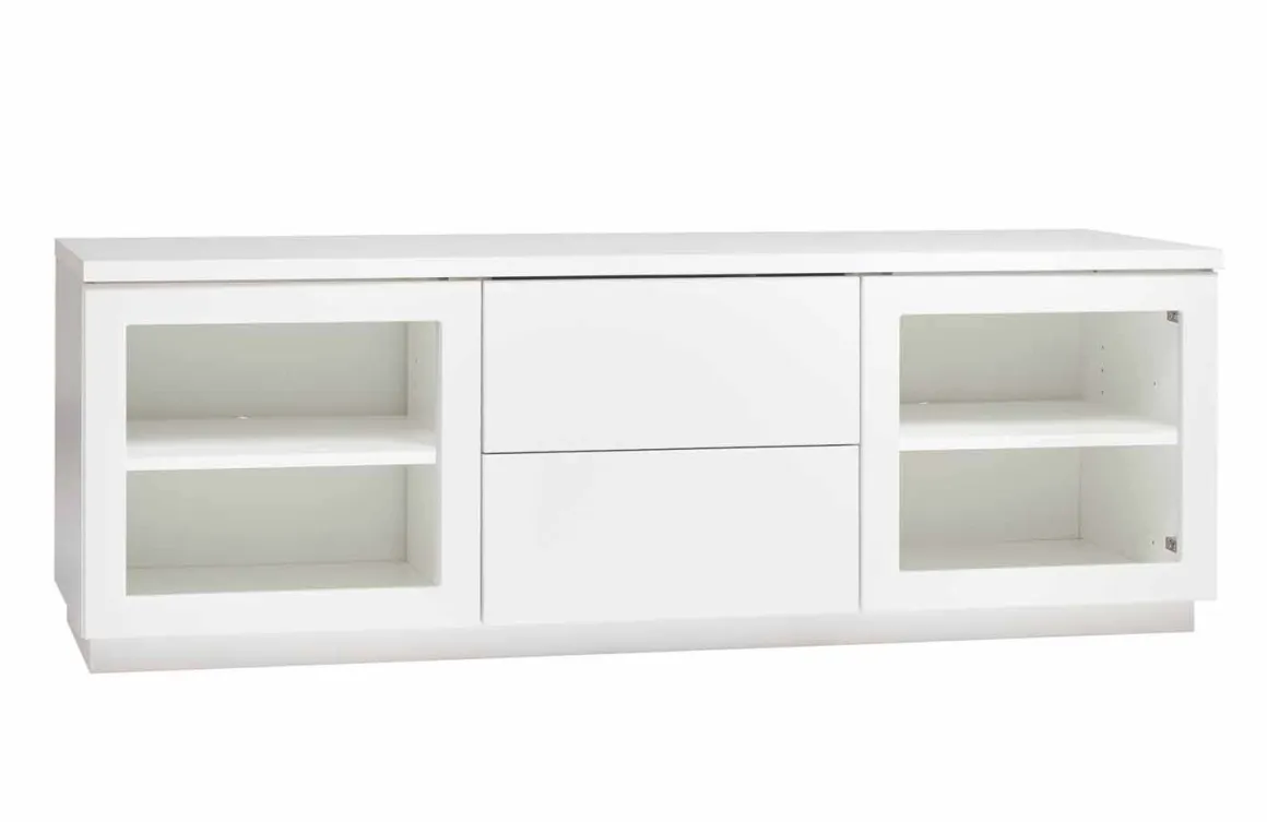 Hiipakka Anton TV-taso 150cm, lasiovilla