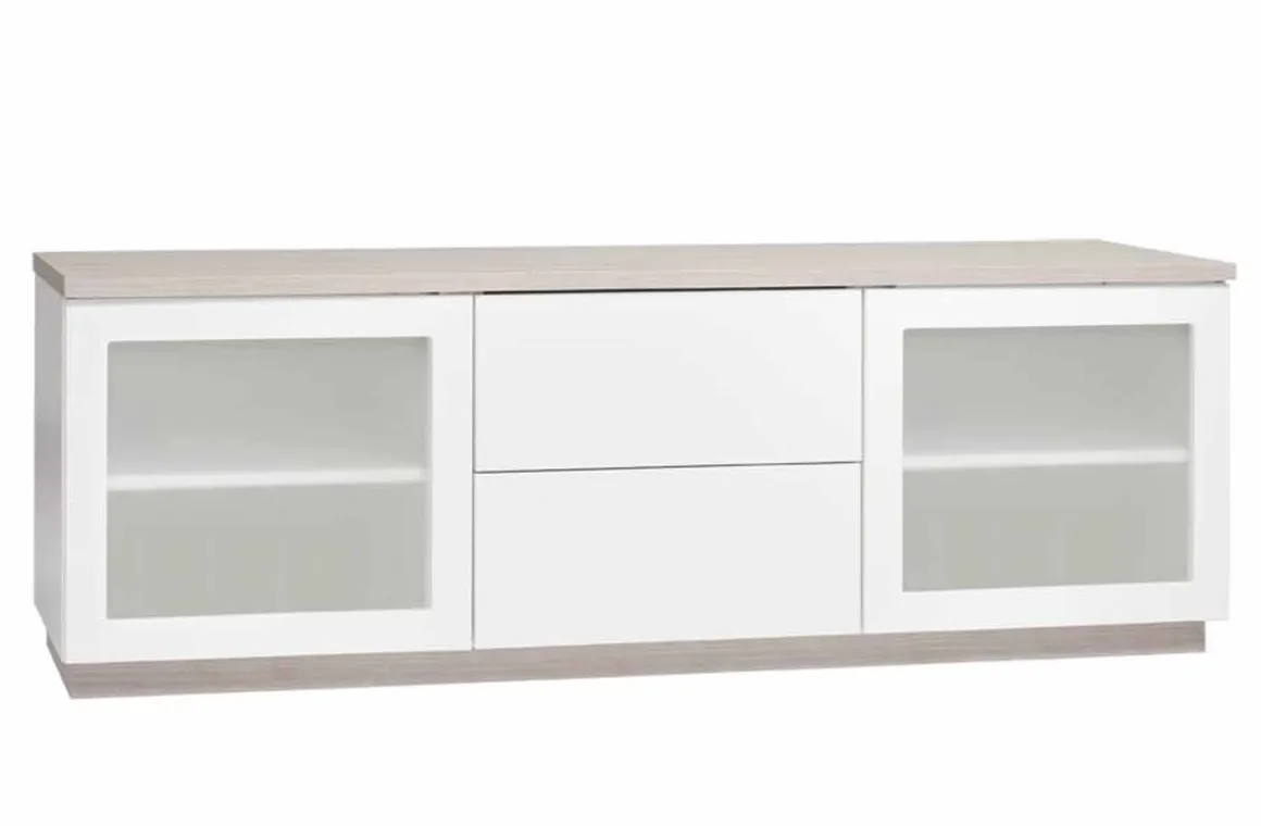 Hiipakka Anton TV-taso 150cm, lasiovilla