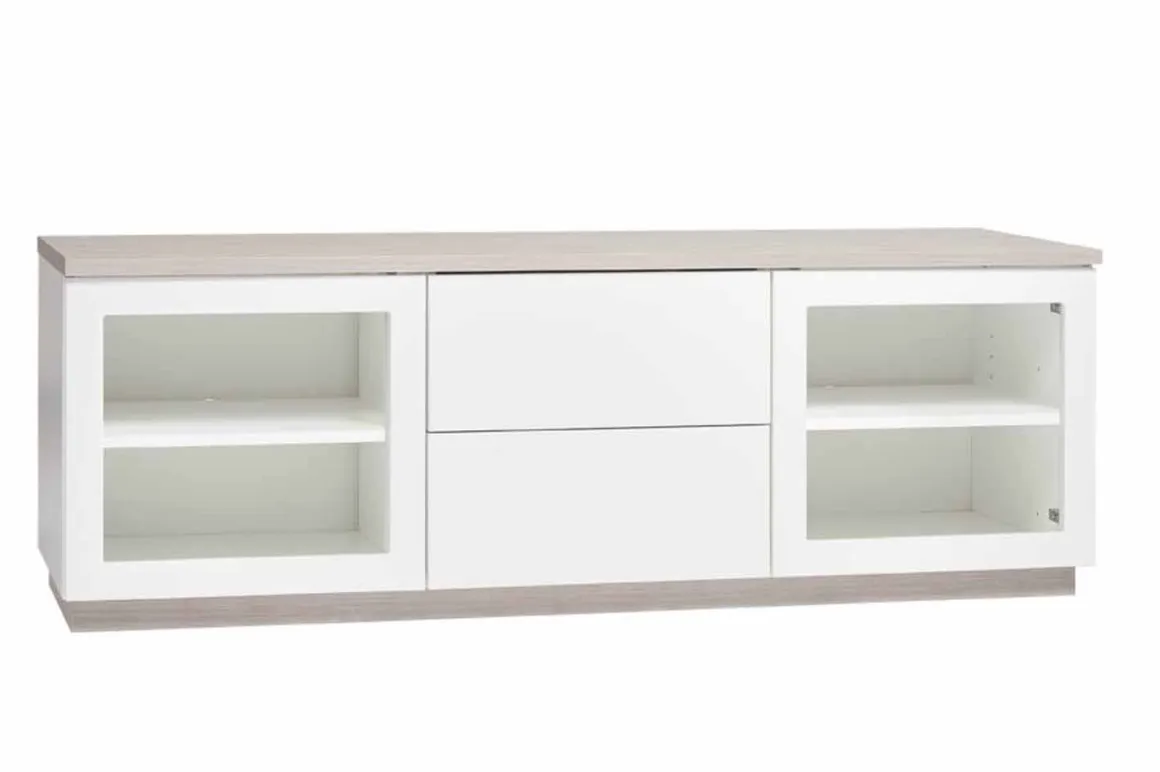 Hiipakka Anton TV-taso 150cm, lasiovilla