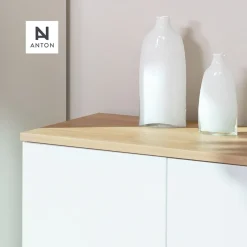Hiipakka Anton tv-taso 100cm, umpiovi+laatikot
