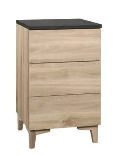 Hiipakka Niklas lipasto 50 cm, laatikoilla