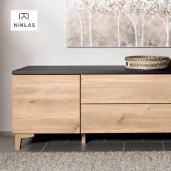 Hiipakka Niklas senkki 200 cm, umpiovet + laatikot