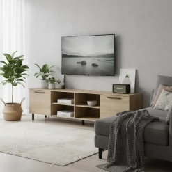 Hiipakka Solo TV-taso 220 cm, tammi