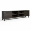 Hiipakka Solo TV-taso 220 cm, tummanruskea tammi