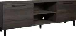 Hiipakka Solo TV-taso 166 cm, tummanruskea tammi