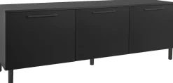 Hiipakka Solo TV-taso ovilla 166cm, musta