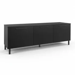 Hiipakka Solo TV-taso ovilla 166cm, musta