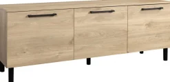 Hiipakka Solo TV-taso ovilla 166cm, tammi
