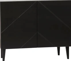 Hiipakka Vilja ovikaappi/lipasto 100cm, musta