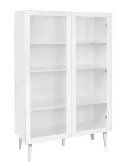 Hiipakka Vilja vitriini 100cm, valkoinen
