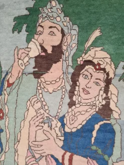 Isfahan matto, 139x216 cm