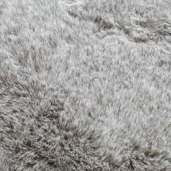Jasmine matto, harmaa, pyöreä