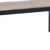 Kaski ruokaryhmä 180x90 + 6 Luoto tuolia, musta-tammi
