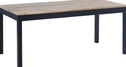 Kaski ruokaryhmä 180x90 + 6 Touko pinnatuolia, musta-tammi