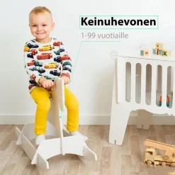 Koivupuu kehto + keinuhevonen, kampanja