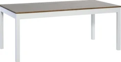 Koivu ruokaryhmä 180x90 kuudelle, valko-pähkinä