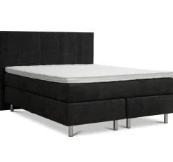Komia 180x200 cm jenkkisänky + sängynpääty, tummanharmaa