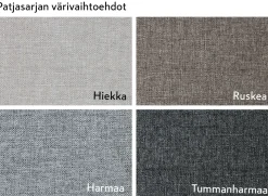 Konsta puinen laverisohva valkoinen, eri vaihtoehtoja