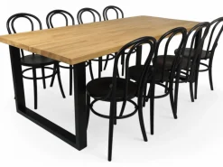 Koski tammi ruokaryhmä Bistro tuoleilla kahdeksalle