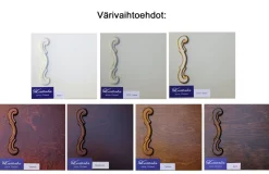 Laitala Kustavilainen Yöpöytä, paljon värejä