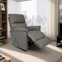La-Z-Boy Ethan recliner mekanismituoli, harmaa nahka