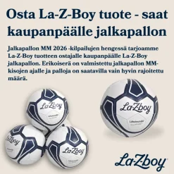 La-Z-Boy Harmony 3+1+1 recliner sohvakalusto, tummanharmaa