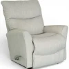La-Z-Boy Rowan recliner mekanismituoli, vaaleanharmaa