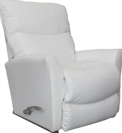La-Z-Boy Rowan recliner mekanismituoli, valkoinen nahka