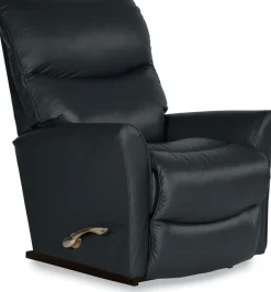 La-Z-Boy Rowan 3+1+1 recliner sohvakalusto, musta nahka