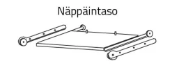 LM Ojala Fondi-kirjoituspöytä nro15